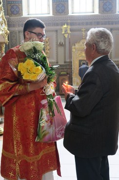 Поздравление диакону Димитрию Грицуку с Днём Ангела