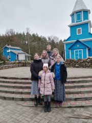 Паломничество  и субботник в Вежном