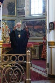Богослужение накануне престольного праздника