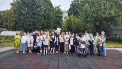 Торжественная линейка в ЦКРОиР 