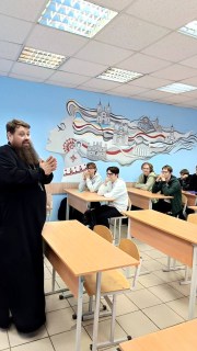 Председатель Отдела по работе с молодежью встретился с учащимися Брестского государственного колледжа приборостроения