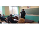 Клирик храма святителя Николая Чудотворца в г. Бресте иерей Павел Романович посетил Брестский строительный колледж