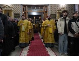 Богослужение накануне престольного праздника