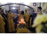 Богослужение накануне престольного праздника