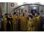 Богослужение накануне престольного праздника