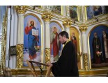 Богослужение накануне престольного праздника
