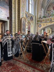 Четверг 5-й седмицы Великого Поста. Чтение Великого покаянного канона.