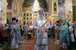 Архипастырский визит в приход храма святителя Николая Чудотворца в г. Бресте