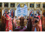 Архиерейское богослужение в понедельник Светлой седмицы