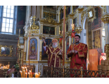 Архиерейское богослужение в понедельник Светлой седмицы