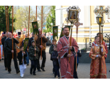 Архиерейское богослужение в понедельник Светлой седмицы