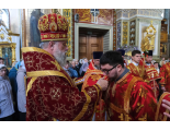 Архиерейское богослужение в понедельник Светлой седмицы