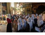 Архиерейское богослужение в понедельник Светлой седмицы