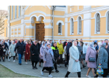 Архиерейское богослужение в понедельник Светлой седмицы