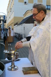 Водосвятный молебен в день престольного праздника