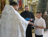Благодарственный молебен на окончание учебного года в воскресной школе