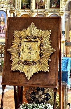 Празднование Почаевской иконы Божией Матери (1675)