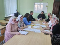 Состоялось заседание педагогического совета воскресной школы прихода