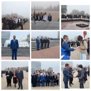 Клирик храма святителя Николая Чудотворца принял участие в посвящение в рабочий класс учащихся первого курса на территории МК «Брестская крепость-герой»