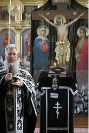 В Свято-Николаевском храме была совершена третья Пассия